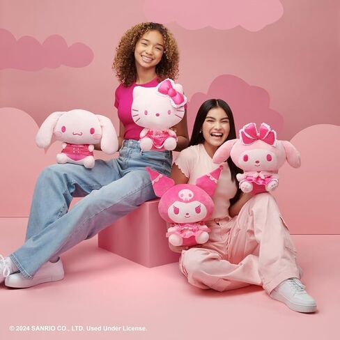 Hello Kitty Cinnamoroll 12" Pink Monochrome Plush in Saudi Arabia