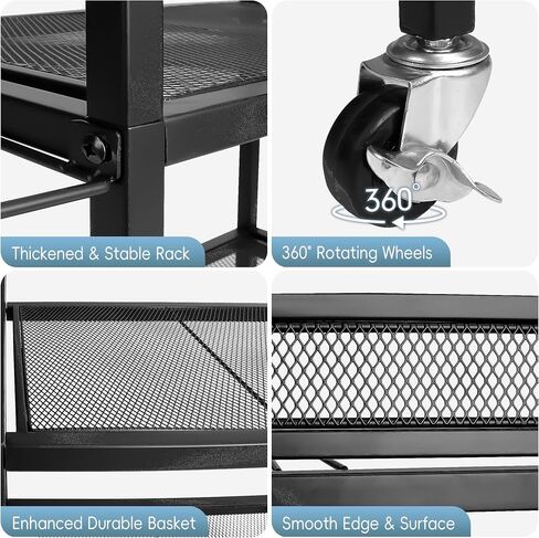 Home Gym Storage Racks,yoga mat storage Racks,Compact Storage Racks for Home Gym - Multifunctional Sports workout equipment storage for Garage, Indoor-Easy to assemble with swivel wheels.(Grey） in Saudi Arabia