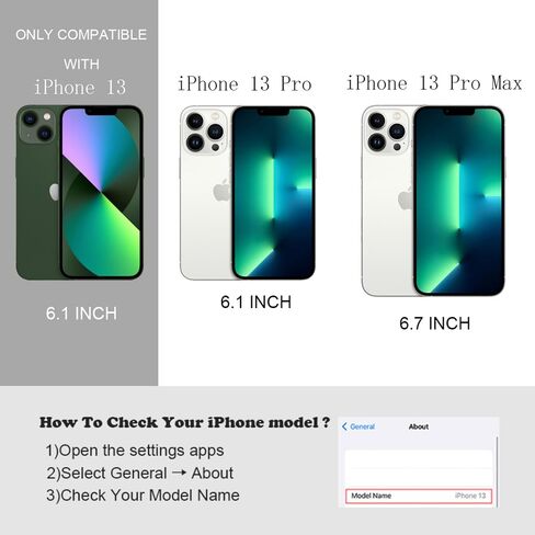 حافظة FABSPARK لهاتف iPhone 13، حافظة لامعة بنمط فقاعة نيزك ثلاثية الأبعاد مطلية بالكهرباء لامعة ومموجة، حافظة ناعمة مقاومة للصدمات لهاتف iPhone 13 مقاس 6.1 بوصة، أخضر داكن in Saudi Arabia