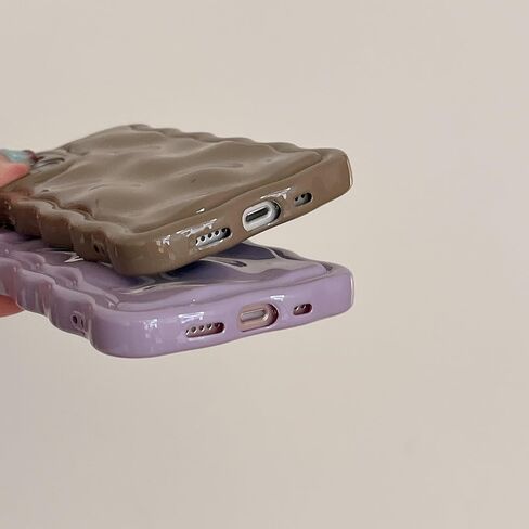 حافظة FABSPARK لهاتف iPhone 13، حافظة لامعة بنمط فقاعة نيزك ثلاثية الأبعاد مطلية بالكهرباء لامعة ومموجة، حافظة ناعمة مقاومة للصدمات لهاتف iPhone 13 مقاس 6.1 بوصة، أخضر داكن in Saudi Arabia