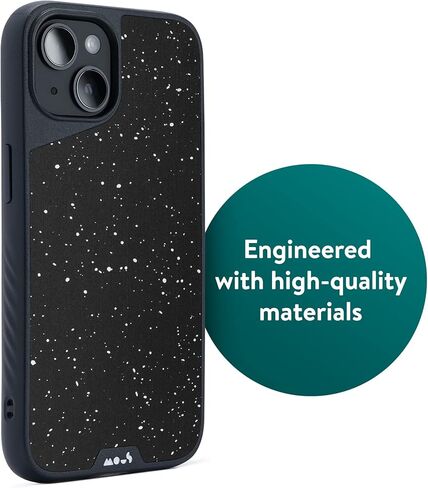 Mous - حافظة لهاتف iPhone 14 Pro Max واقية - الجوز - Limitless 5.0 - متوافقة تمامًا مع MagSafe - حافظة iPhone 14 Pro Max من الخشب الحقيقي مقاومة للصدمات in Kuwait