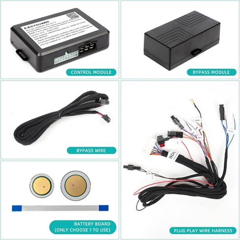 EASYGUARD ECS002PP-BM-BC3-1 Plug Play Factory Key Remote Starter fit for BMW New 5 Series G30 G31 G38 6GT G32 7 Series G11 G12 X3 G01 G08 with Factory OEM Push Start Button 3X Lock to Start in Saudi Arabia
