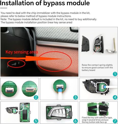 EASYGUARD ECS002PP-BM-BC3-1 Plug Play Factory Key Remote Starter fit for BMW New 5 Series G30 G31 G38 6GT G32 7 Series G11 G12 X3 G01 G08 with Factory OEM Push Start Button 3X Lock to Start in Saudi Arabia