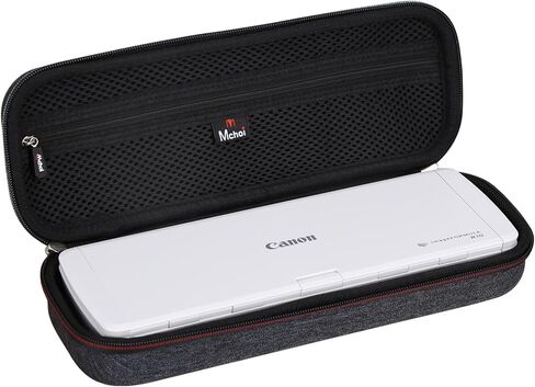 حقيبة سفر Mchoi Hard EVA تناسب ماسح المستندات المحمول Canon imageFORMULA R10 / P-215II، الجراب فقط in Saudi Arabia