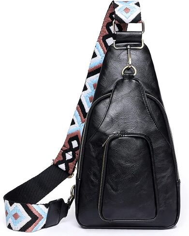 DIVCIDLC Women Sling Backpack Purse Waist Shoulder Crossbody Bag with Wide Strap Large Capacity in Kuwait