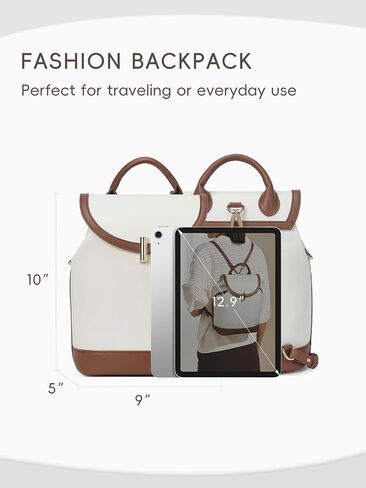 CLUCI Leather Backpack Purse for Women Travel Backpack Convertible Shoulder Bag with Adjustable Strap in Saudi Arabia