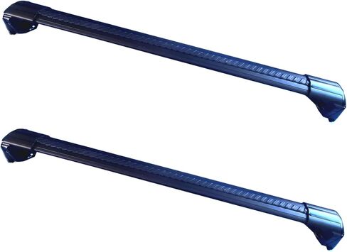 Noise-Resist Rubber Strip roof rail Crossbars Coyote Cheetah Cobra Cougar model T-Slot T-Track filler Black 1 Strip for Front Bar (Strip for 1 Bar) in Saudi Arabia