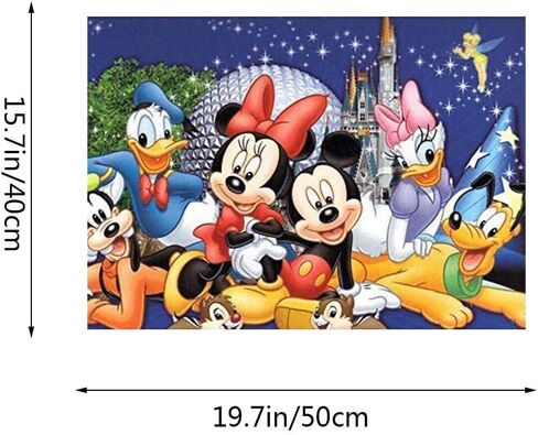 طلاء كيميلي DIY بالأرقام للبالغين والأطفال، طلاء ديزني ميكي بالأرقام، طلاء أكريليك ديزني بالأرقام، طقم طلاء جدار المنزل، غرفة المعيشة، غرفة النوم، ديكور ميكي دونالد داك بلوتو in Kuwait