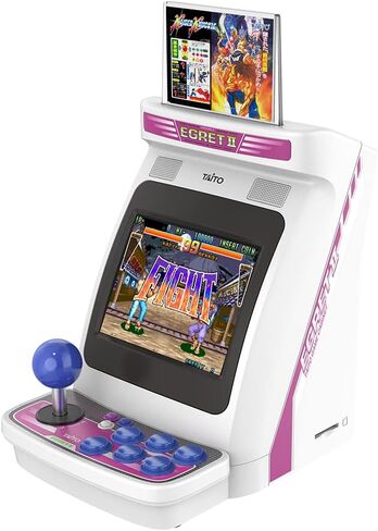 Taito Egret II Mini - إصدار أزرق محدود - آلة أركيد صغيرة مع 40 لعبة مثبتة مسبقًا: Space Invaders وBubble Bobble والمزيد in Saudi Arabia