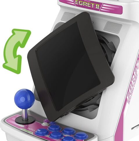 Taito Egret II Mini - إصدار أزرق محدود - آلة أركيد صغيرة مع 40 لعبة مثبتة مسبقًا: Space Invaders وBubble Bobble والمزيد in Saudi Arabia
