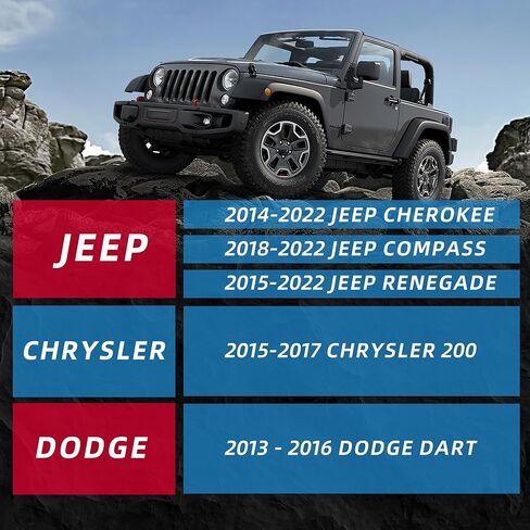 CARPMS 20 قطعة M12x1.25 براغي عجلة OEM، مسامير عجلة بطول ساق 28 مم 19 مم مخروطي سداسي مناسب لـ 2015-2022 Renegade، 2014-2022 Cherokee، 2018-2022 بوصلة، 2013-2016 Dart in Kuwait