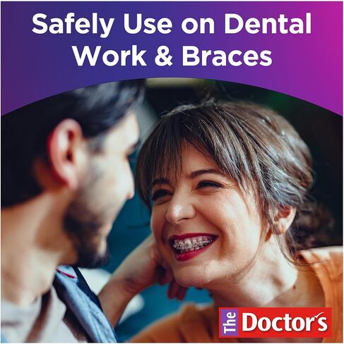 The Doctor's BrushPicks، فرش بين الأسنان وأداة تنظيف الأسنان 2 في 1، مزيل البلاك للأسنان، 120 عود أسنان، عبوة واحدة in Saudi Arabia