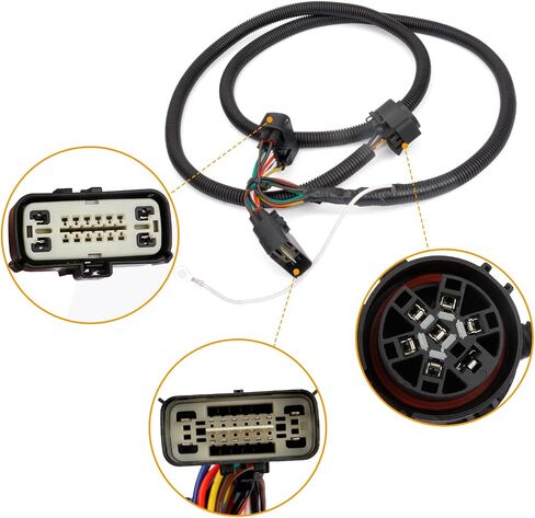 MITZONE RV Blade 7-Pin Trailer Wiring Harness متوافق مع Ford F-150 2015-2020 Ranger 2019-2021 in Saudi Arabia