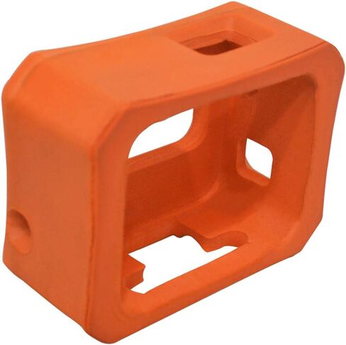 حافظة عائمة لكاميرات جو برو هيرو 7 وهيرو 6 وهيرو 5 وهيرو 2018 مع ملحقات عائمة مع برغي للرياضات المائية والسباحة والغوص، فائقة الطفو - برتقالي in Kuwait