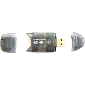 SANOXY 4 في 1 Mini USB 2.0 قارئ بطاقات الذاكرة متوافق مع SD MINISD MMC Mobile RSMMC in Kuwait