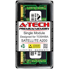ايه تك 2 جيجا رام لجهاز توشيبا ستالايت A200 | وحدة ترقية الذاكرة DDR2 667 ميجاهرتز SODIMM PC2-5300 ذات 200 دبوس غير متوافقة مع نظام تصحيح الأخطاء (ECC) in Kuwait