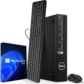 كمبيوتر مكتبي صغير طراز OptiPlex 7010 من Dell - الجيل الثالث عشر من Intel Core i5-13500T - ذاكرة وصول عشوائي سعتها 16 جيجابايت - محرك أقراص SSD سعة 512 جيجابايت - شبكة WiFi مدمجة - HDMI - منفذ DisplayPort - كمبيوتر صغير للمنزل والمكتب - Windows 11 Pro (مت in Kuwait
