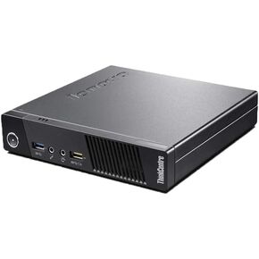 كمبيوتر مكتبي لينوفو ثينك سنتر M93P تايني ميني بيزنس، انتل رباعي النواة i7 4785T حتى 3.20 جيجاهرتز، ذاكرة الوصول العشوائي 16 جيجابايت، 1 تيرابايت SSD جديد، واي فاي، BT، VGA، منفذ DP، HDMI، Windows 11 Pro (متجدد) in Kuwait