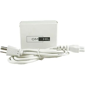 [مدرج في قائمة UL] سلك طاقة تيار متردد بطول 8 أقدام من OMNIHIL متوافق مع Epson Workforce WF-2860 in Kuwait