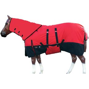 HILASON 1200D بطانية غطاء رأس حصان مقاومة للماء التفاف البطن العلم الأمريكي - 80 بوصة | بطانية الحصان | بطانيات حصان للشتاء مقاومة للماء | بطانية إقبال الخيل | إقبال الخيل in Kuwait