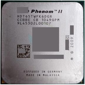معالج وحدة المعالجة المركزية Ph X6 1065T X6-1065T 2.9 جيجا هرتز سداسي النواة HDT65TWFK6DGR 95 واط مقبس AM3 938pin in Saudi Arabia