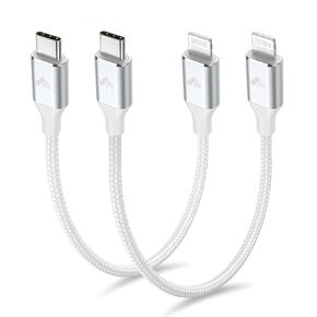 iPhone Charger [Apple MFi Certified] 3Pack 6FT Lightning Cable Nylon Braided iPhone Charging Cable Fast Charging iPhone Charger Cord Compatible with iPhone 14 13 12 11 Pro Max XR XS X 8 7 6 Plus SE in Kuwait
