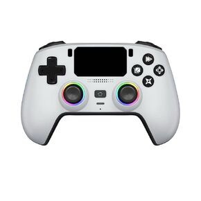 Wireless Pro Controller For PS5/PC/MAC/iOS/Android/Steam Deck, Gamepad with RGB Lights/Hall Effect Joystick Trigger/Vibration/switchable microphone/Programmable/Headset Jack/Touchpad/Replaceable Magnetic Panel (Black) in Kuwait
