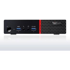 كمبيوتر مكتبي صغير LENOVO ThinkCentre M700، Intel Core i5-6500T حتى 3.1 جيجا هرتز، ذاكرة الوصول العشوائي 16 جيجا، 1 تيرابايت SSD، 4K 3-Monitor Support DisplayPort، VGA، HDMI، AC Wi-Fi، بلوتوث - Windows 11 Pro (متجدد) in Kuwait