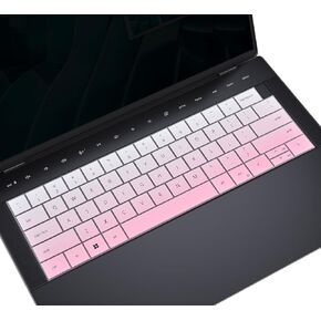 غطاء لوحة المفاتيح متوافق مع الكمبيوتر المحمول Dell XPS 14 9440 Business مقاس 14.5 بوصة/XPS 14 9450، وواقي لوحة المفاتيح Dell XPS 16 9640 - وردي in Kuwait