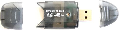 SANOXY 4 in 1 Mini USB 2.0 Memory Card Reader Writer Compatible with SD MINISD MMC Mobile RSMMC in Saudi Arabia