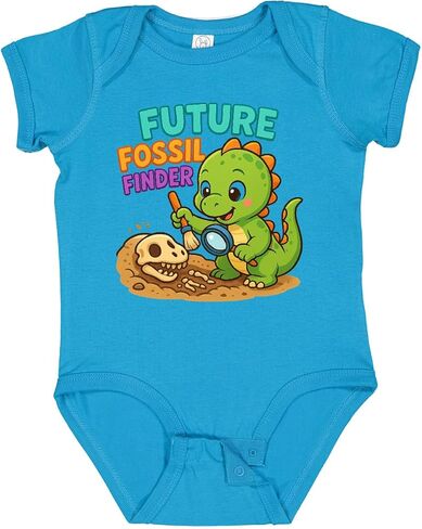 inktastic Future Fossil Finder Dinosaur Baby Bodysuit in Saudi Arabia