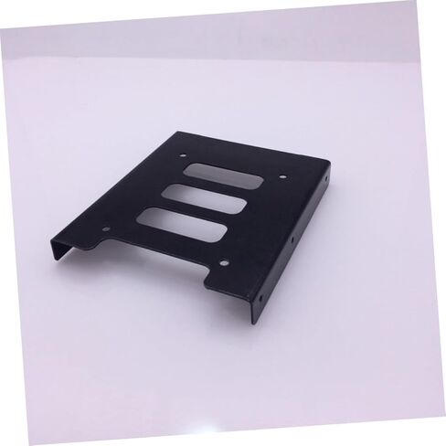 طقم دعامة تثبيت SSD مكون من 3 قطع من POPETPOP لسطح المكتب وصينية القرص الصلب المتين باللون الأسود مع برغي لتثبيت SSD آمن in Saudi Arabia