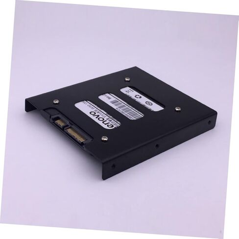 طقم دعامة تثبيت SSD مكون من 3 قطع من POPETPOP لسطح المكتب وصينية القرص الصلب المتين باللون الأسود مع برغي لتثبيت SSD آمن in Saudi Arabia