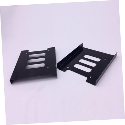 طقم دعامة تثبيت SSD مكون من 3 قطع من POPETPOP لسطح المكتب وصينية القرص الصلب المتين باللون الأسود مع برغي لتثبيت SSD آمن in Saudi Arabia