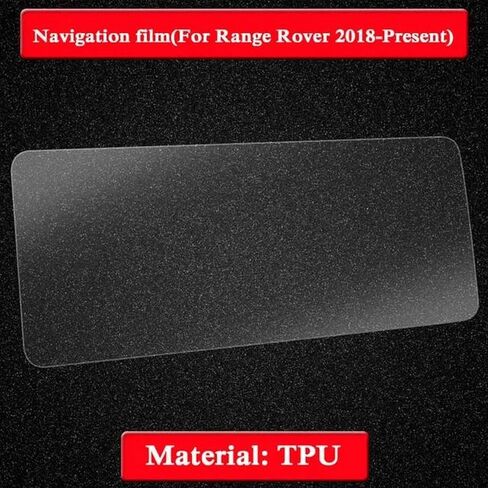 Car TPU Climate Control Film GPS Navigation Screen Film Dashboard Display Transparent Film，for Land Rover Range Rover L405 2018-2023 in Saudi Arabia