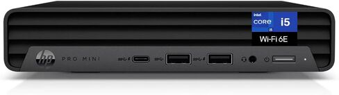 HP Pro Mini 400 Business Mini Desktop (Intel i5-14500T, Intel UHD 770 Shared, 64GB DDR4, 512GB PCIe SSD, Win 11 Pro) w/Premium Backpack in Saudi Arabia