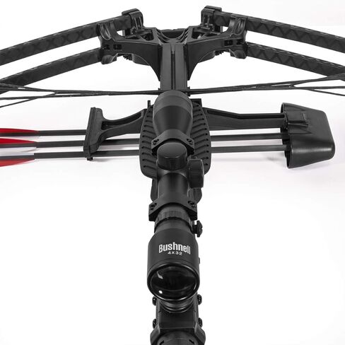 XtremepowerUS Outdoor Hunter Sniper Crossbow 165 Lbs 380 fps Hunting Quiver Rope Cocking 4x33 Scope 3X Carbon Arrows Set in Saudi Arabia