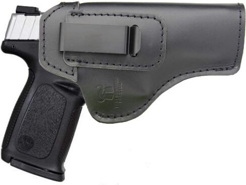 حافظة جلدية IWB للحمل المخفي لحزام الخصر تناسب: S&W SD9VE وSD40VE أو مسدسات مماثلة الحجم in Kuwait