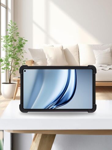 حافظة تابلت Huawei MatePad Mini 8.8 بوصة، حامل BOVUGAC من السيليكون الناعم القابل للتعديل مضاد للصدمات مناسب للأطفال لجهاز MatePad Mini 8.8 بوصة (أسود) in Kuwait