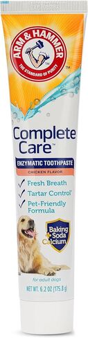 Arm & Hammer Complete Care Enzymatic Dog Toothpaste, 6.2 oz - Dog Toothpaste for Puppies and Adult Dogs, Arm and Hammer Toothpaste for Dogs - Pet Toothpaste, Dog Dental Care and Clean Dog Teeth in Kuwait
