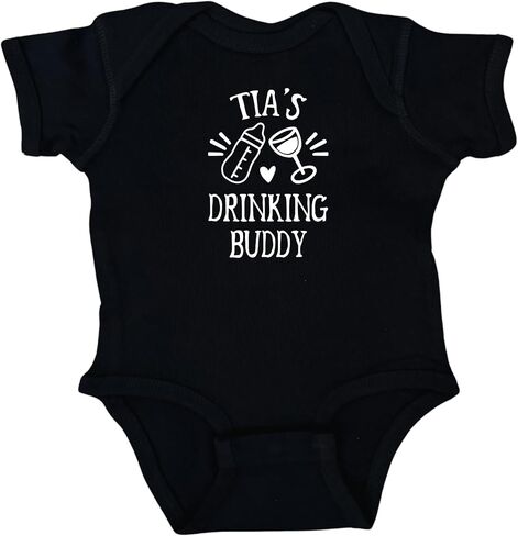 Tia Themed Infant Bodysuits, Niece or Nephew Gift, Baby Shower Present, Newborn Apparel, Pregnancy Reveal in Kuwait
