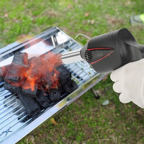 Portable Manual BBQ Fan Air Blower, Start Fire Quicker and Simpler, Compact and Lightweight, for Outdoor Camping, Picnic, Grill, and Barbecue in Saudi Arabia