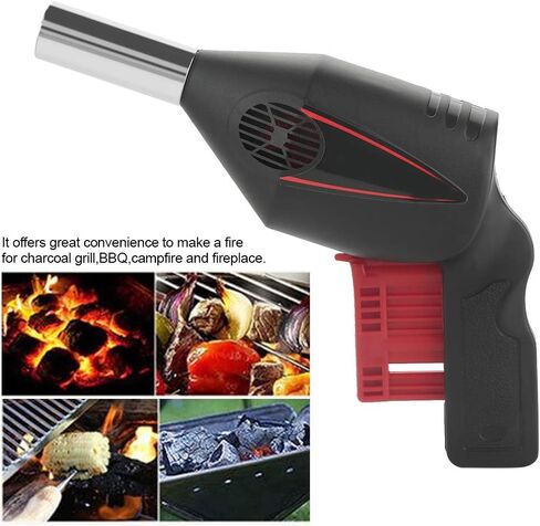 Portable Manual BBQ Fan Air Blower, Start Fire Quicker and Simpler, Compact and Lightweight, for Outdoor Camping, Picnic, Grill, and Barbecue in Saudi Arabia