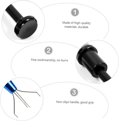 2 Pcs Ic Chip Catcher Tools Precision Grabber for Electronic Components Aluminum Alloy Design for Cell Phones Laptops and More for DIY Repair Enthusiasts in Saudi Arabia