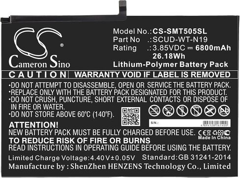 بيلف بطارية بديلة لجهاز سامسونج SCUD-WT-N19 جالاكسي تاب A7 10.4 2020، SM-T500، SM-T505 in Kuwait