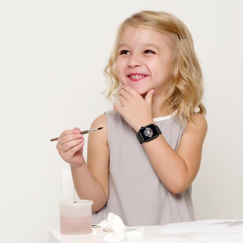 3 Pack Braided Magnetic Compatible with Kids Apple Watch Band 38mm 40mm 41mm 42mm 44mm 45mm 46mm 49mm, Stretchy Nylon Strap for Girls Boys iWatch Series 11/10/9/8/7/6/5/4/3/2/1/SE/Ultra in Kuwait
