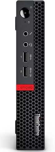 Lenovo ThinkCentre M625q Business Mini Desktop (AMD E2-9000e, Integrated Graphics, 4GB DDR4, 256GB PCIe SSD, 65W PSU, RJ-45, 2 Display Port, Win 11 Pro) (Renewed) in Saudi Arabia