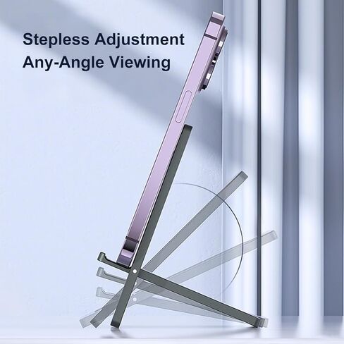 Universal Tablet Stand, Portable Foldable Tablet Holder for Cell Phone, Tablets etc. -Gray in Saudi Arabia