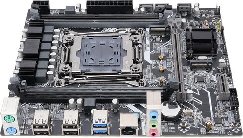 X99 Gaming Motherboard, LGA 2011 ATX Computer Motherboard 4 Channel DDR4 128GB NVME M2 PCIE Gigabit LAN, with High Speed M2 Hard Disk Interface, for i7 and E5 V3 V4 CPUs in Saudi Arabia