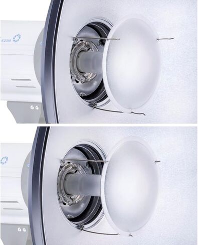 Glow 17" White Beauty Dish for Bowens Mount in Saudi Arabia